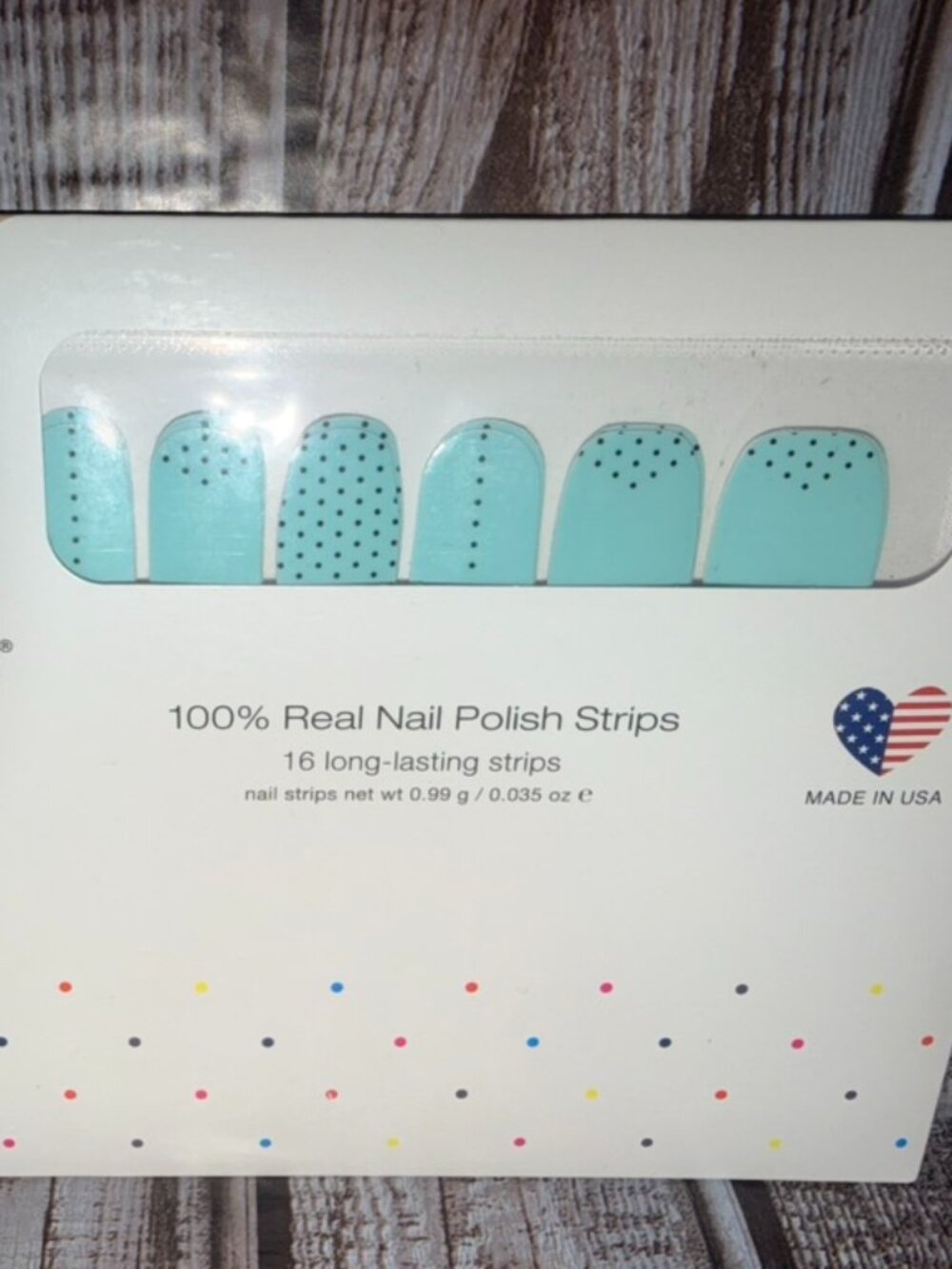 Ive Dot A Feeling Color Street Nail Polish Strips Retired Polka Dot Nails